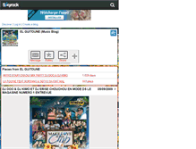 Tablet Screenshot of elguitouneofficiel.skyrock.com