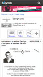 Mobile Screenshot of design-club.skyrock.com
