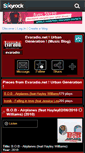 Mobile Screenshot of evaradio.skyrock.com