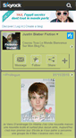 Mobile Screenshot of fictionx-bieber.skyrock.com