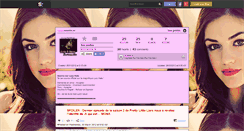 Desktop Screenshot of lucy-haleofficiel.skyrock.com