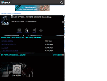 Tablet Screenshot of cifack91.skyrock.com