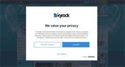 Desktop Screenshot of blacky77.skyrock.com