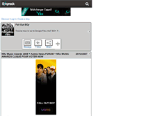 Tablet Screenshot of falloutboy-fans.skyrock.com