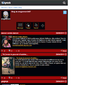 Tablet Screenshot of dragonnoir2467.skyrock.com