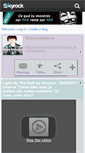 Mobile Screenshot of greysonchanc-e.skyrock.com