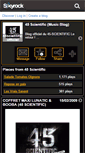 Mobile Screenshot of 45scientific-officiel.skyrock.com