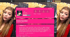 Desktop Screenshot of caroline-costa-zik-equip.skyrock.com