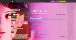 Desktop Screenshot of leaamann.skyrock.com