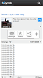 Mobile Screenshot of amelie--x.skyrock.com