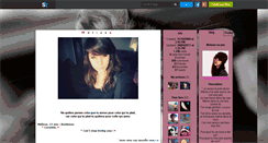 Desktop Screenshot of melissa-ou-pas.skyrock.com