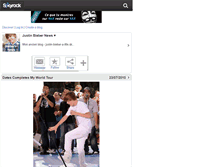 Tablet Screenshot of biebers-news.skyrock.com