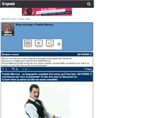 Tablet Screenshot of freddie-mercury.skyrock.com