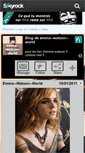 Mobile Screenshot of emma--watson--world.skyrock.com