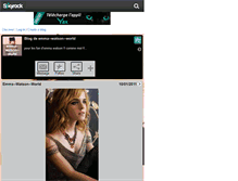 Tablet Screenshot of emma--watson--world.skyrock.com