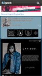 Mobile Screenshot of billouxlexcaribouu.skyrock.com