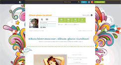 Desktop Screenshot of album-photo-carolinec.skyrock.com