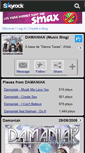 Mobile Screenshot of damaniaktunes.skyrock.com