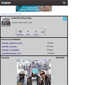 Tablet Screenshot of damaniaktunes.skyrock.com