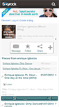 Mobile Screenshot of enrique--love-you-music.skyrock.com