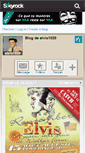 Mobile Screenshot of elvis1020.skyrock.com