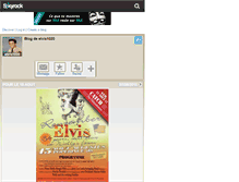 Tablet Screenshot of elvis1020.skyrock.com