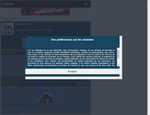 Tablet Screenshot of narutovshinata.skyrock.com