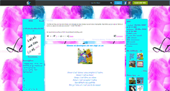 Desktop Screenshot of lavienbleut.skyrock.com