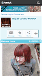 Mobile Screenshot of cosmic-wonder.skyrock.com