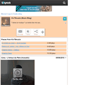 Tablet Screenshot of kiv78music.skyrock.com