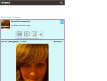 Tablet Screenshot of amandine--photographie.skyrock.com