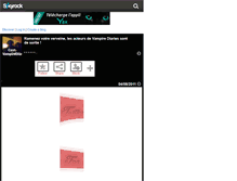 Tablet Screenshot of cast-vampirediaries.skyrock.com