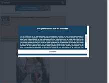 Tablet Screenshot of meganfox.skyrock.com