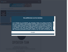 Tablet Screenshot of oxydation-team.skyrock.com