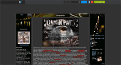 Desktop Screenshot of chesterbennington.skyrock.com