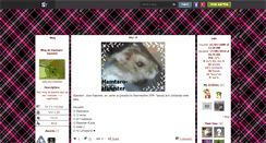 Desktop Screenshot of hamtaro-hamster.skyrock.com