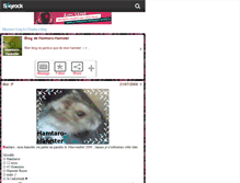 Tablet Screenshot of hamtaro-hamster.skyrock.com