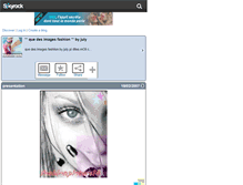 Tablet Screenshot of fashionpicture14.skyrock.com