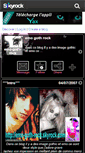 Mobile Screenshot of emo-goth-rock.skyrock.com