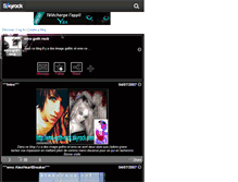 Tablet Screenshot of emo-goth-rock.skyrock.com