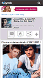 Mobile Screenshot of jensen-jared.skyrock.com