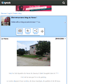 Tablet Screenshot of haras-du-sauvoy.skyrock.com