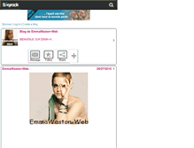 Tablet Screenshot of emmawaston-web.skyrock.com