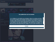 Tablet Screenshot of justinfictionbieber2011.skyrock.com