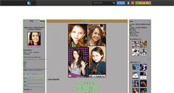 Desktop Screenshot of miley-or-hannah.skyrock.com