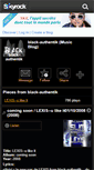 Mobile Screenshot of black-authentik.skyrock.com