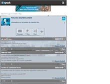 Tablet Screenshot of focglisse.skyrock.com