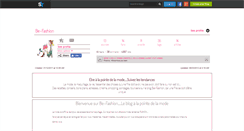 Desktop Screenshot of be-fashion.skyrock.com