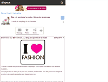 Tablet Screenshot of be-fashion.skyrock.com