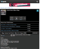 Tablet Screenshot of ciinq-d-4ever--music.skyrock.com